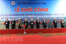 Phó Thủ tướng phát lệnh khởi công đường dây 500 kV mạch 3