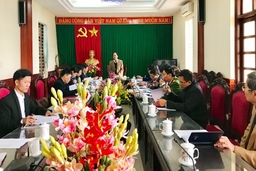 Kiểm tra kết quả xây dựng cơ sở và thực hiện quy chế dân chủ tại huyện Thạch Thành