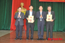 Sở Nội vụ có Giám đốc mới, Tĩnh Gia có tân Bí thư Huyện ủy