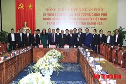 Những hình ảnh hoạt động của Thủ tướng Chính phủ Nguyễn Xuân Phúc thăm và làm việc tại Thanh Hóa