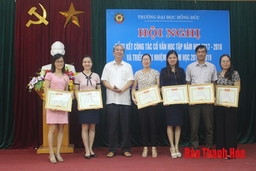 Đẩy mạnh hoạt động cố vấn học tập ở Trường Đại học Hồng Đức
