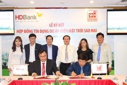 HD Bank đồng hành với Sao Mai Group xúc tiến dự án điện năng lượng mặt trời