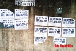 Tín dụng đen “bủa vây” làng quê