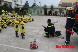 Quan tâm công tác phòng cháy, chữa cháy tại các trường học