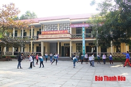 Xây dựng trường tiểu học đạt chuẩn quốc gia ở huyện Nga Sơn