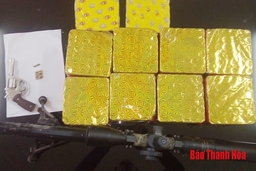 Vận động nhân dân giao nộp gần 20kg pháo và 2 khẩu súng