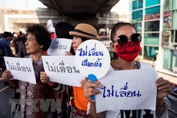 Thái Lan: Các nhà hoạt động dân chủ biểu tình phản đối trì hoãn bầu cử