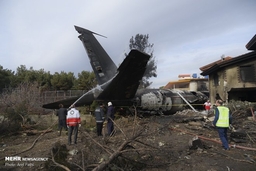 Vụ rơi máy bay tại Iran: Đưa 7 thi thể ra ngoài