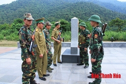 Bộ đội Biên phòng Thanh Hóa phát huy vai trò nòng cốt trong quản lý, bảo vệ chủ quyền, an ninh biên giới