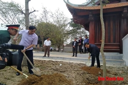 Huyện Yên Định phát động Tết trồng cây “Đời đời nhớ ơn Bác Hồ”