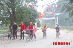 Sắc xuân nơi thôn, bản kiểu mẫu