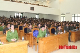 148 công dân thực hiện nghĩa vụ Công an nhân dân năm 2019