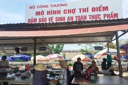Tăng cường các giải pháp nhân rộng mô hình chợ an toàn thực phẩm