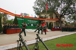 Bộ chỉ huy quân sự Thanh Hóa ra quân huấn luyện năm 2019