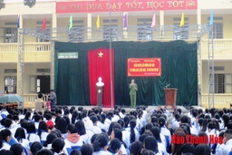 Huyện Tĩnh Gia:  Gần 1.500 học sinh được tuyên  truyền, nâng cao kiến thức về phòng cháy, chữa cháy