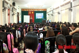 Giao lưu, chia sẻ kinh nghiệm hoạt động mô hình “Địa chỉ tin cậy tại cộng đồng” năm 2019