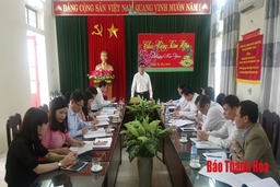 Ban Dân tộc HĐND tỉnh giám sát tại huyện  Thường Xuân