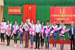 Huyện Hoằng Hóa đứng thứ nhất toàn đoàn trong kỳ thi học sinh giỏi cấp tỉnh năm học 2018 - 2019