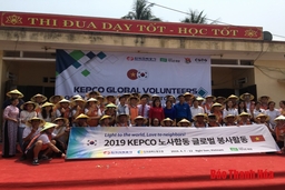 Tình nguyện viên Hàn Quốc kết thúc chương trình tình nguyện hỗ trợ cộng đồng tại Tĩnh Gia