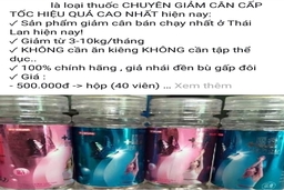 Lạm dụng thuốc giảm cân và những hệ lụy khôn lường