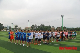 8 đội bóng tranh tài tại giải bóng đá phong trào Auto Cup Thanh Hóa 2019