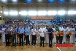Khai mạc giải bóng bàn, cầu lông, quần vợt  h è Sầm Sơn - Cúp Bia Thanh Hoa