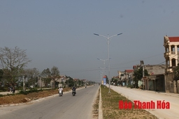 Đường Goòng – Hải Tiến dự kiến hoàn thành trước ngày 26-4-2019 để chào mừng lễ hội du lịch biển