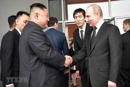 Ông Kim Jong-un mời Tổng thống Nga Putin thăm Triều Tiên