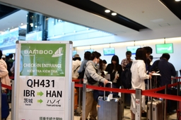 Bamboo Airways đưa những  vị khách đầu tiên đến  Nhật Bản