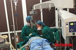 Nghiên cứu, ứng dụng kỹ thuật phẫu thuật ghép giác mạc điều trị bệnh lý giác mạc tại Bệnh viện Mắt Thanh Hóa