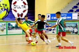 11 đội bóng tranh tài tại giải bóng đá futsal các câu lạc bộ TP Sầm Sơn - Cúp Delta 2019