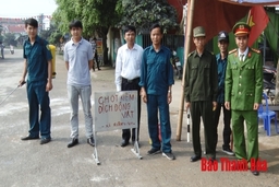 Huyện Thọ Xuân tăng cường các biện pháp phòng chống bệnh dịch tả lợn Châu Phi