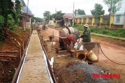 Huyện Ngọc Lặc tập trung giải phóng mặt bằng các dự án