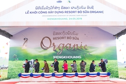 Đầu tư 120 triệu USD – Vinamilk hợp tác xây dựng tổ hợp “Resort” bò sữa Organic tại Lào