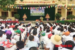 Huyện Thiệu Hóa:  Tuyên truyền phòng chống đuối nước cho các em học sinh thông qua hoạt động ngoại khóa