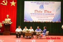 Diễn đàn “Thanh niên  Như Thanh  học tập và làm theo lời Bác ”