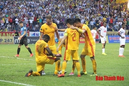 Vòng 12 V.League 2019: Giành chiến thắng vất vả, Thanh Hóa vươn lên thứ 5