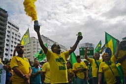 Brazil: Hàng nghìn người tuần hành ủng hộ Tổng thống J. Bolsonaro