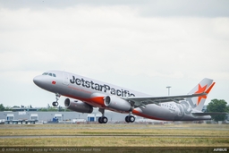 Jetstar Pacific nhận thêm 5 máy bay Airbus A321 khai thác nội địa và quốc tế
