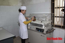 Hiệu quả đơn nguyên sơ sinh huyện Nông Cống