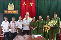 Huyện Quan Hóa khen thưởng đột xuất cho Ban chuyên án 449T và 419H