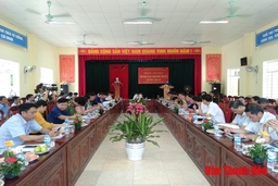 Xã Phú Nghiêm (Quan Hóa) đạt chuẩn nông thôn mới