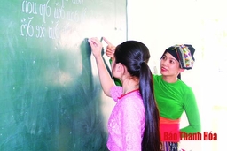 Huyện Thường Xuân đưa môn tiếng Thái vào dạy ở trường học