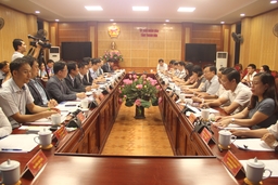Phó Chủ tịch UBND tỉnh Lê Thị Thìn làm việc với các cơ quan, doanh nghiệp Hàn Quốc đến tìm hiểu cơ hội đầu tư