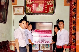 Chi trả bảo an tín dụng cho khách hàng ở huyện Hậu Lộc