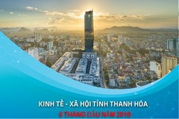 [Infographics] - Tình hình Kinh tế - Xã hội tỉnh Thanh Hóa 6 tháng đầu năm 2019