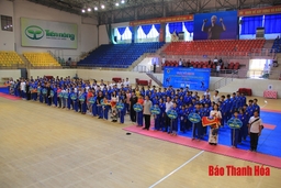 Gần 300 VĐV tranh tài tại giải vô địch các CLB mạnh Vovinam tỉnh Thanh Hóa – Cúp Tiến Nông 2019