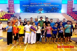 Các VĐV Thanh Hoá giành  4 HCV, 2 HCB và 5 HCĐ  tại giải vô địch Pencak Silat trẻ toàn quốc 2019