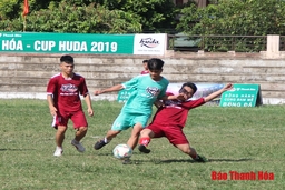 Giải bóng đá Thanh Hóa – Cúp Huda 2019: 4 đội bóng xuất sắc nhất lọt vào trận các trận chung kết