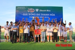 Giải bóng đá Thanh Hóa – Cúp Huda 2019: FC Đông Cương vô địch nội dung dành cho các CLB